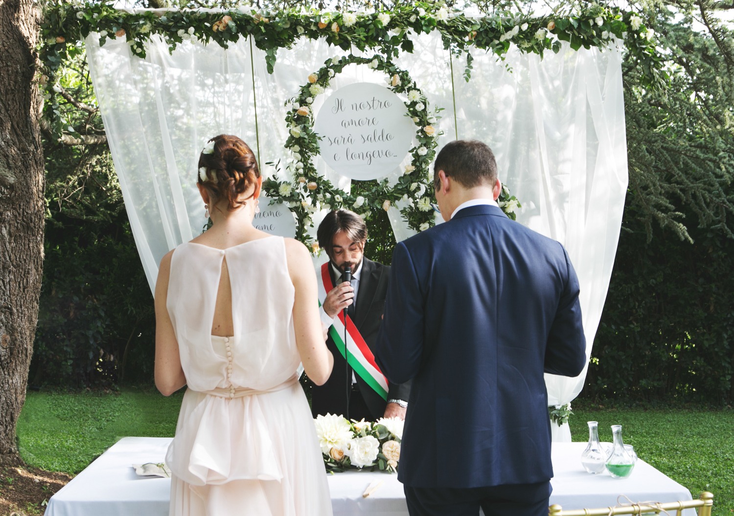 CIvil wedding in amalfi coast