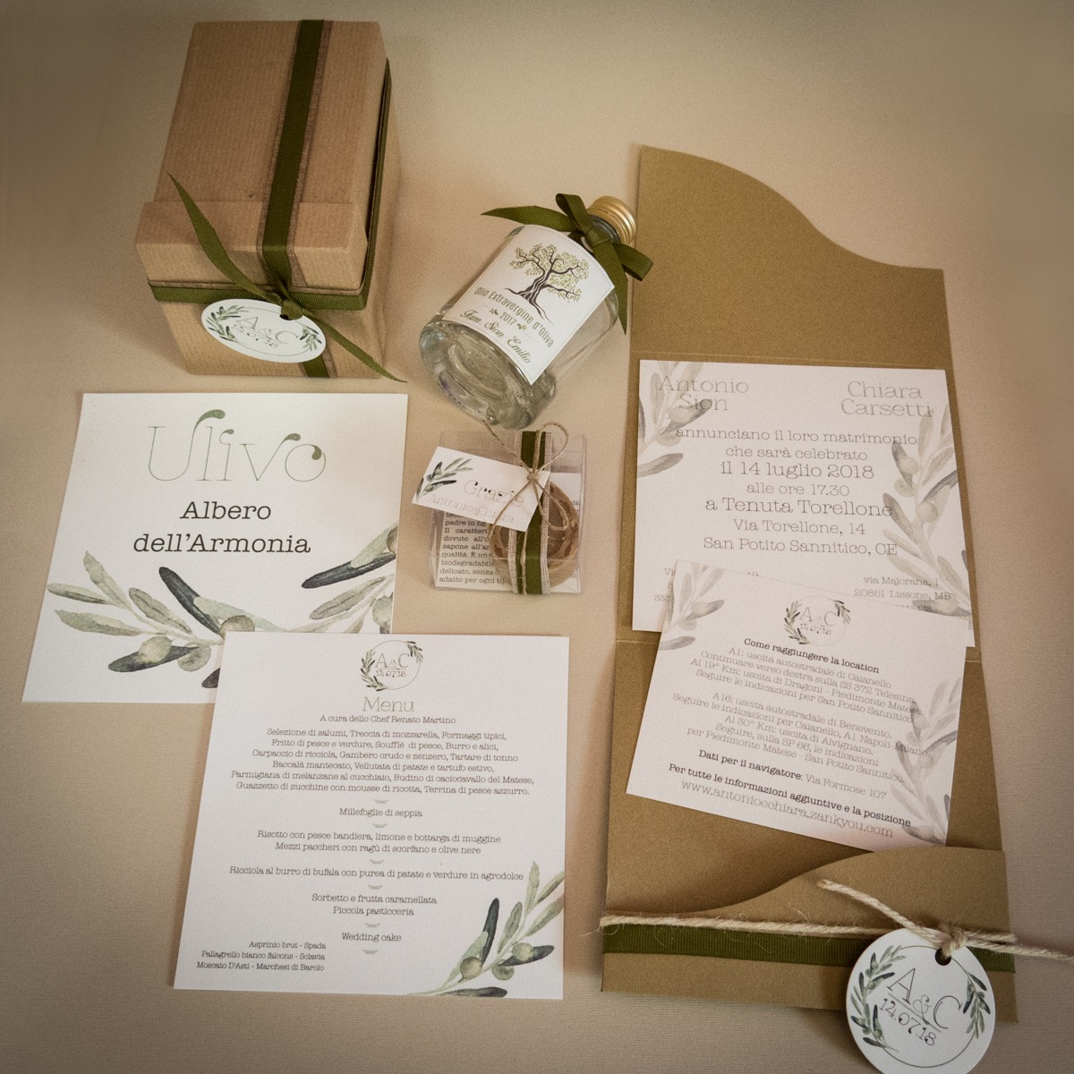 Rustic Wedding Stationery