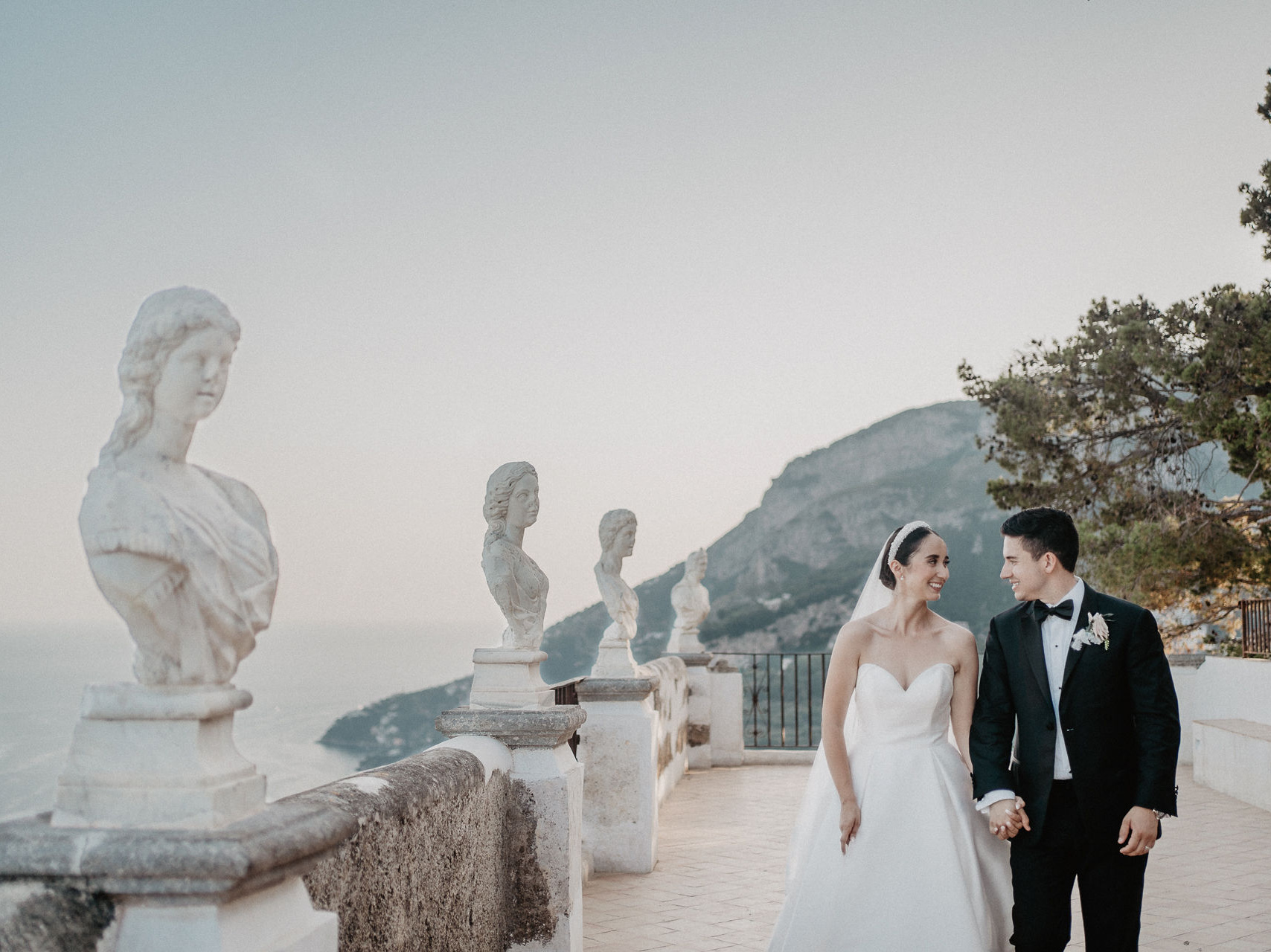Giovanna and Marcus, a mexican fairytale in Ravello